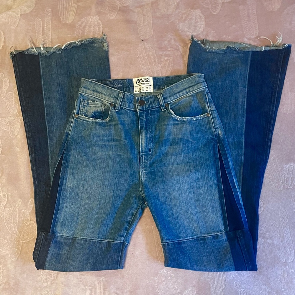 REVICE Denim Two-Toned Jeans